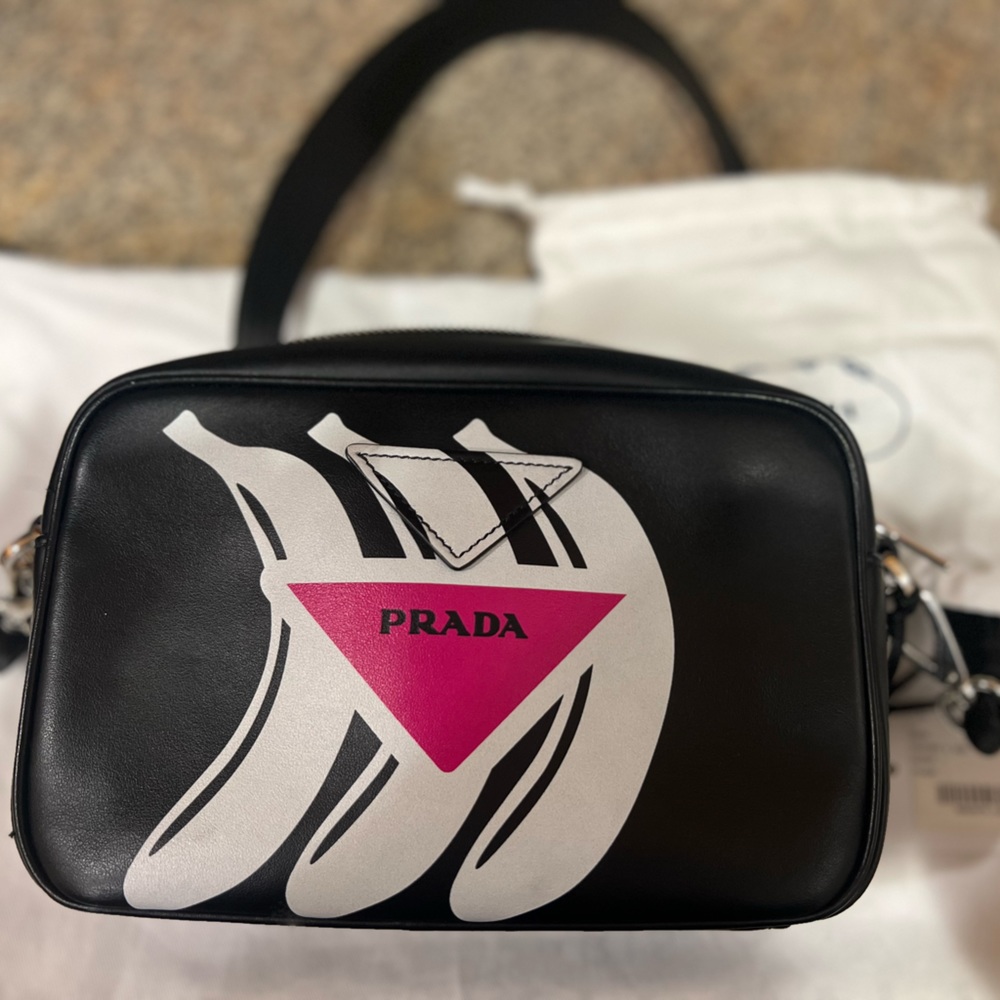 Authentic Prada Camera Bag With Flaws
